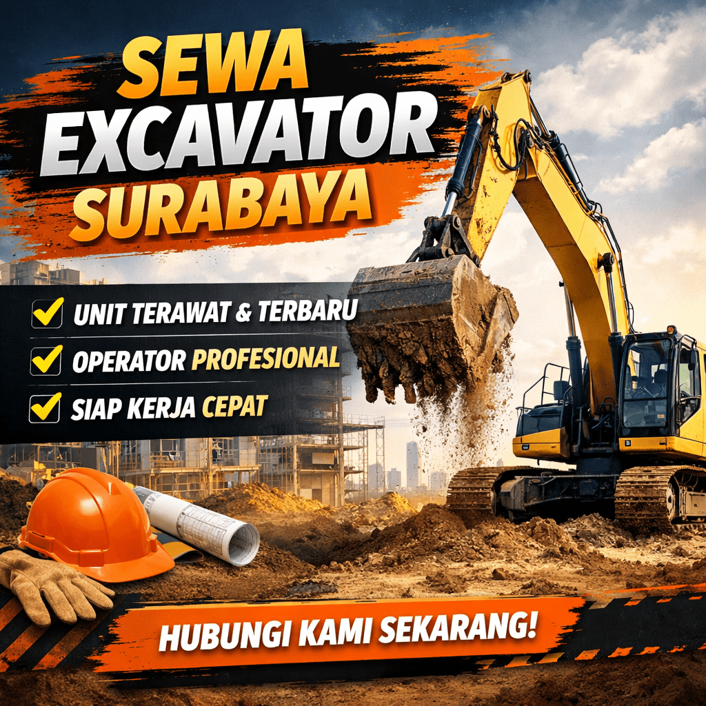 Harga Sewa Excavator Surabaya
