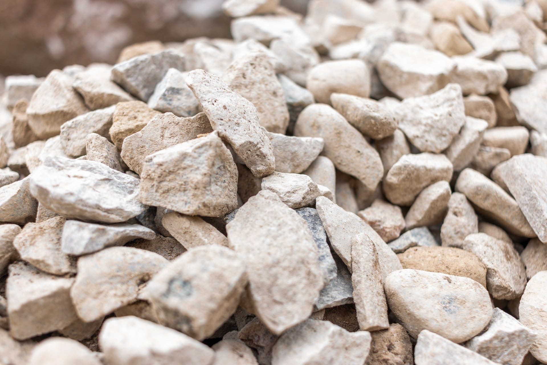 batu limestone pecah