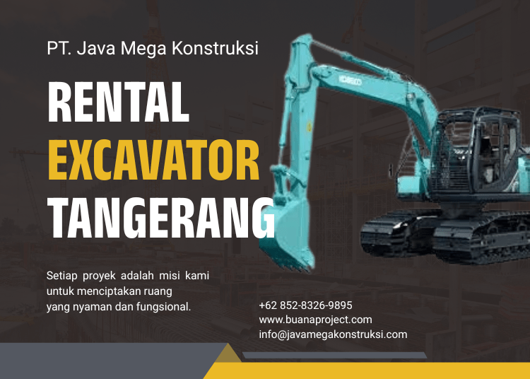 Harga Sewa Excavator PC 75 Per Bulan di Tangerang