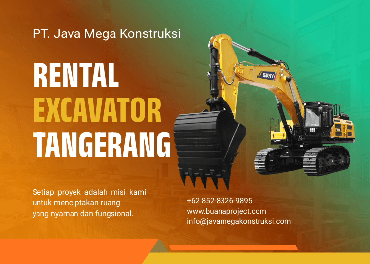 Harga Sewa Excavator Tangerang
