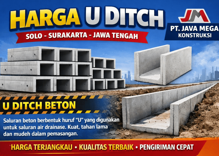 Harga U Ditch Solo Surakarta 2026 Terbaru