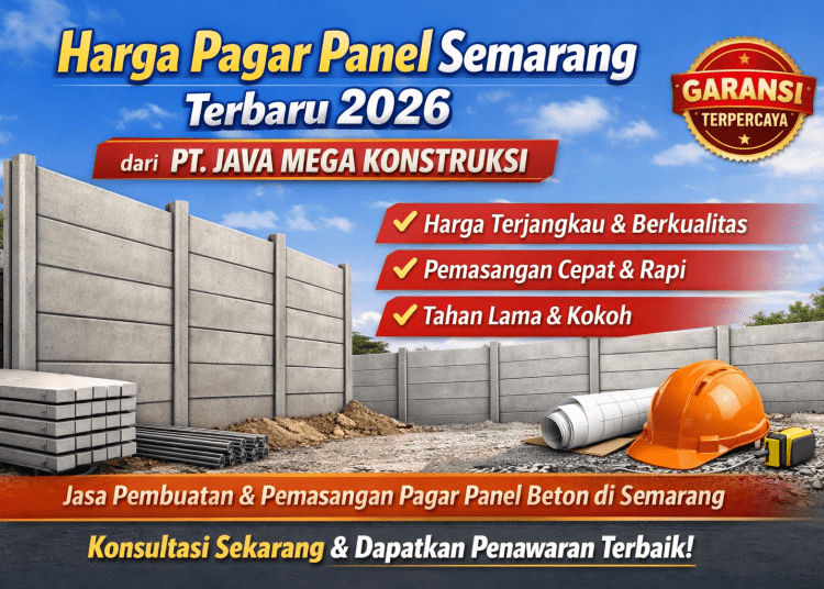 Harga Pagar Panel Semarang Terbaru 2026 