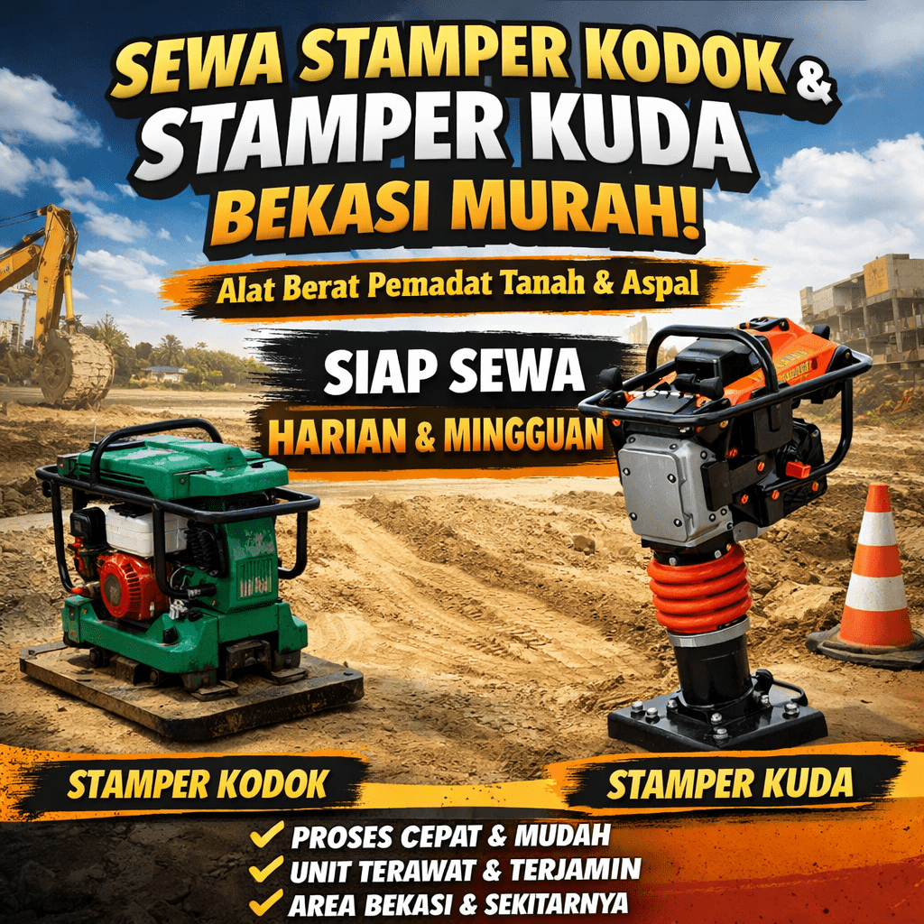 Sewa Stamper Kodok Bekasi – Jasa Sewa Stamper Kuda Terbaru 2026