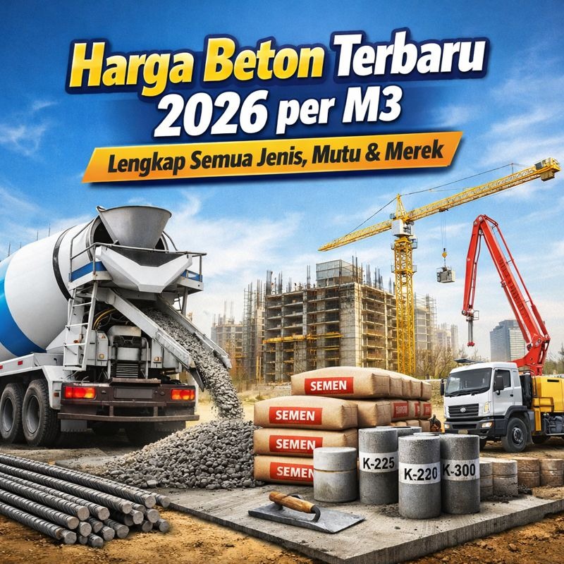 Harga Beton Terbaru 2026 per M3