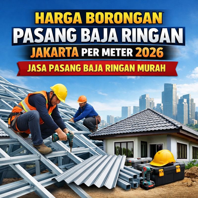 Harga Borongan Pasang Baja Ringan Jakarta Per Meter 2026