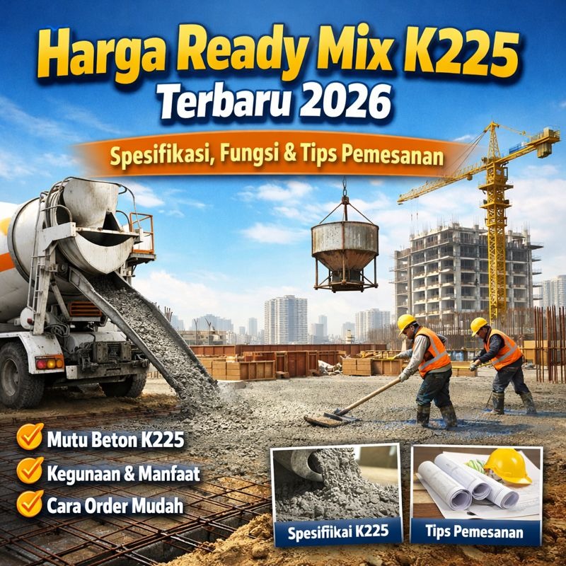 Harga Ready Mix K225 Terbaru 2026