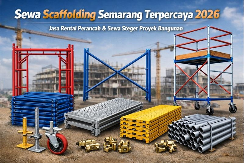 Sewa Scaffolding Semarang Terpercaya 2026 – Jasa Rental Perancah & Sewa Steger Proyek Bangunan