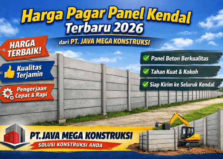 Harga Pagar Panel Kendal Terbaru 2026