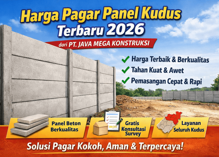 Harga Pagar Panel Kudus Per Meter 2026