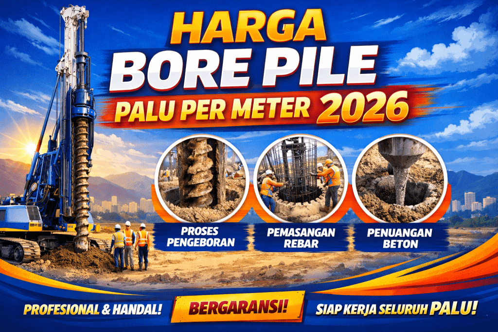Harga Bore Pile Palu