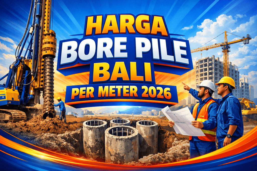 Harga Bore Pile Bali