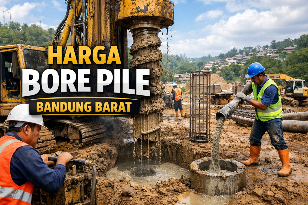 Harga Bore Pile Bandung Barat