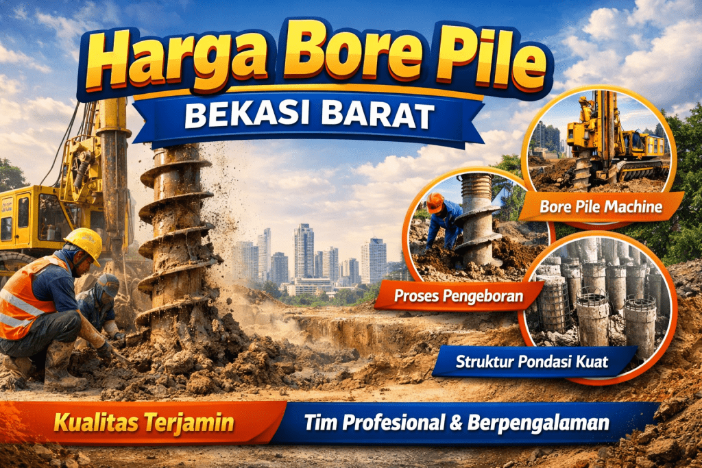 Harga Bore Pile Bekasi Barat