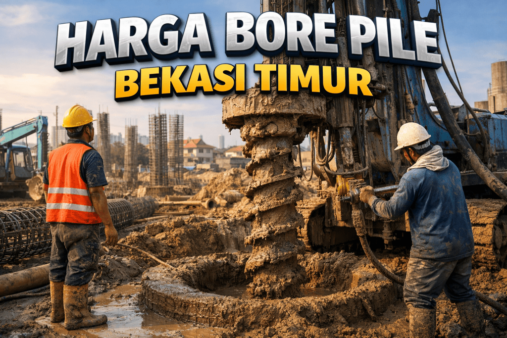 Harga Bore Pile Bekasi Timur