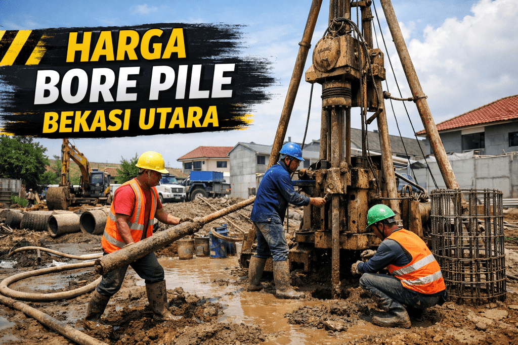 Harga Bore Pile Bekasi Utara