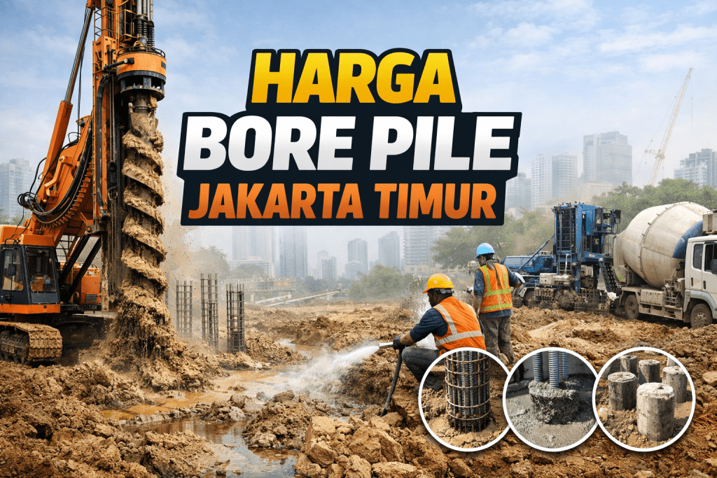 Harga Bore Pile Jakarta Timur