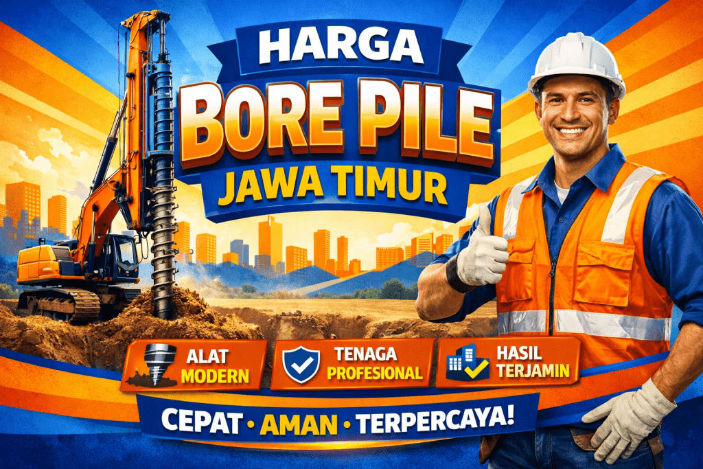 Harga Bore Pile Jawa Timur