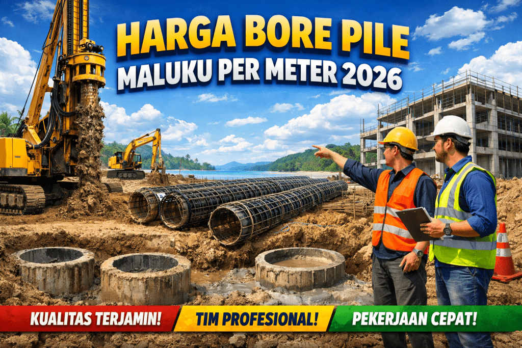 Harga Bore Pile Maluku