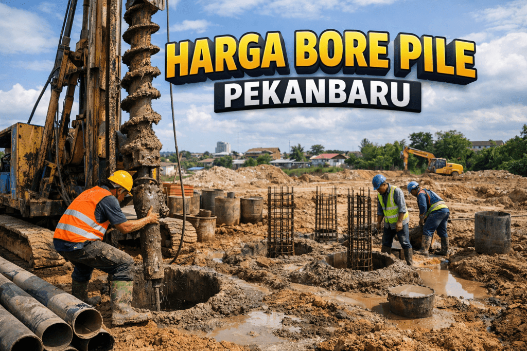 Harga Bore Pile Pekanbaru