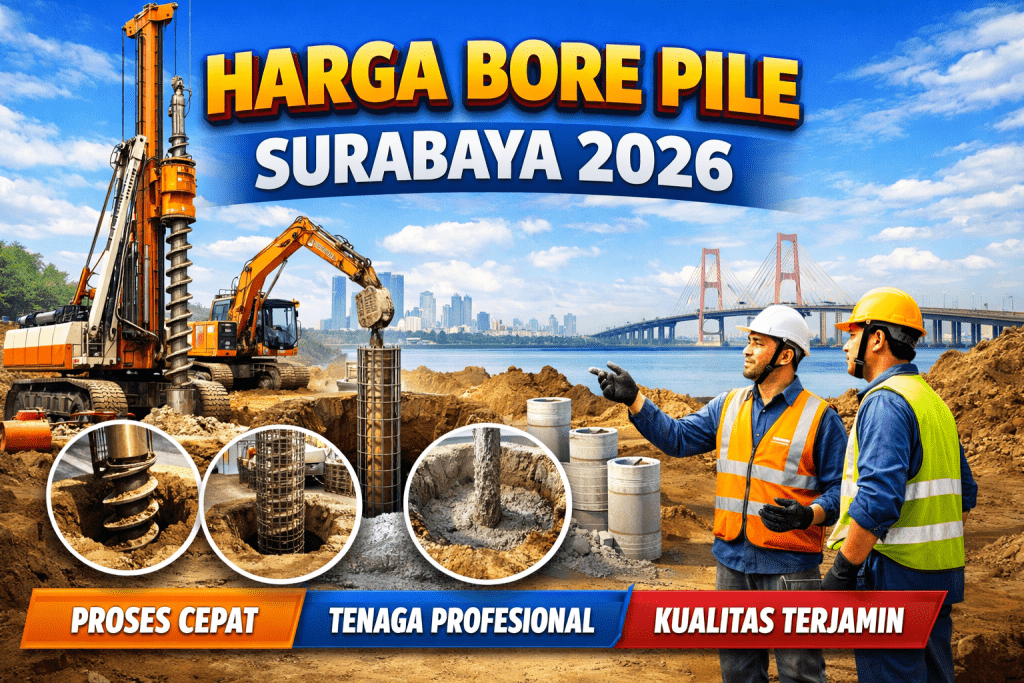 Harga Bore Pile Surabaya