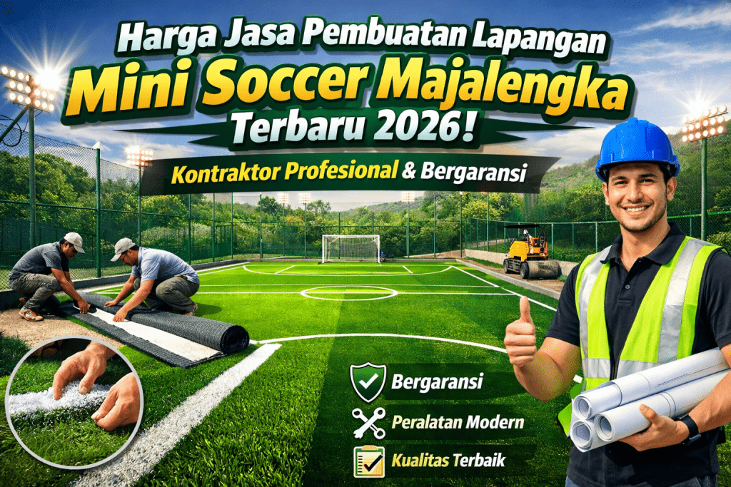 Harga Jasa Pembuatan Lapangan Mini Soccer Majalengka