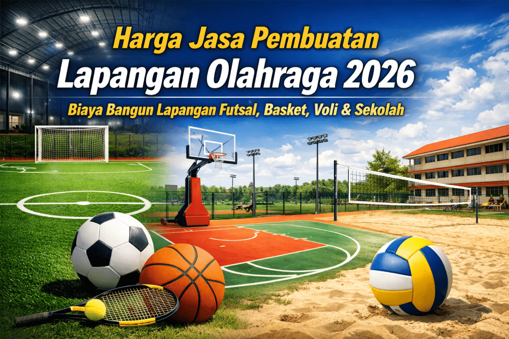 Harga Jasa Pembuatan Lapangan Olahraga 