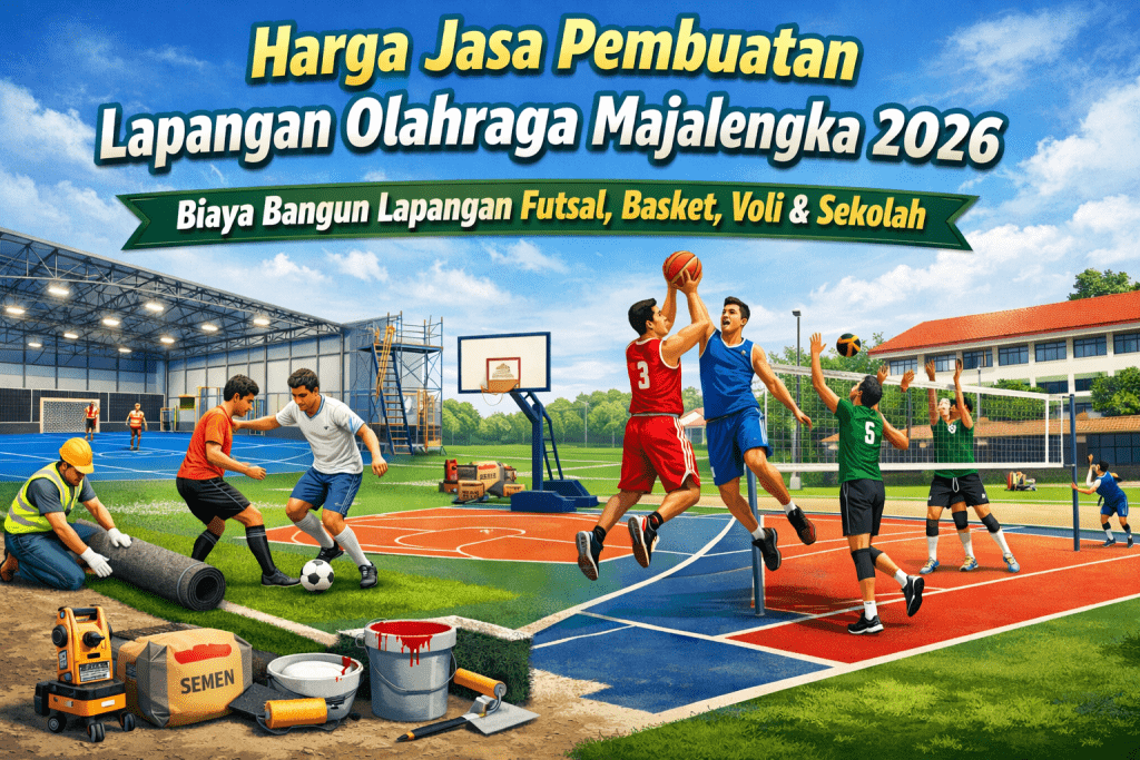 Harga Jasa Pembuatan Lapangan Olahraga Majalengka