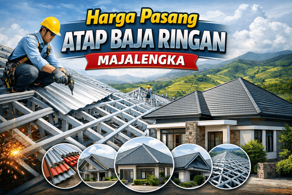 Harga Pasang Atap Baja Ringan Majalengka