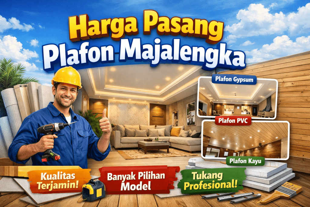 Harga Pasang Plafon Majalengka