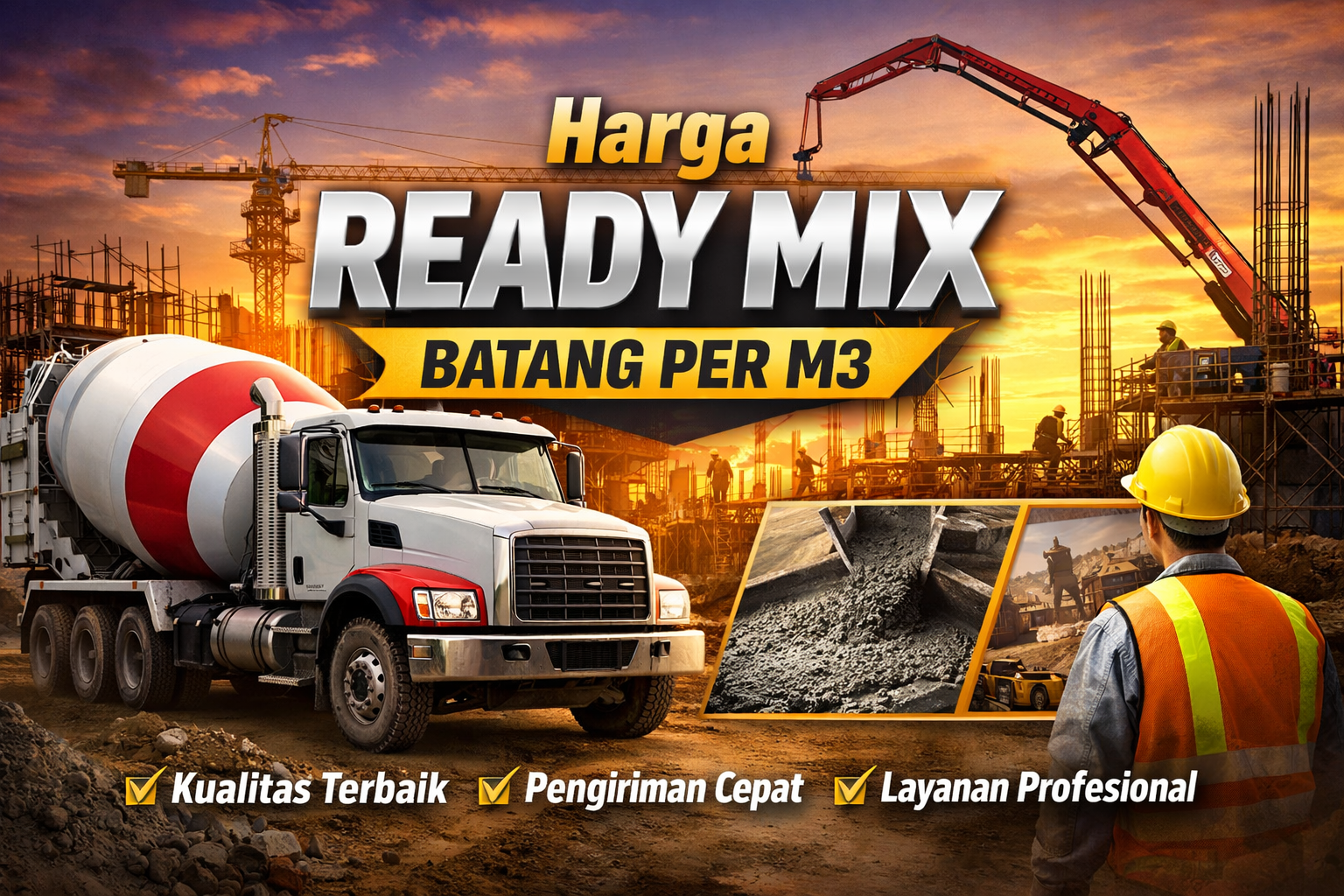 Harga Ready Mix Batang Per M3