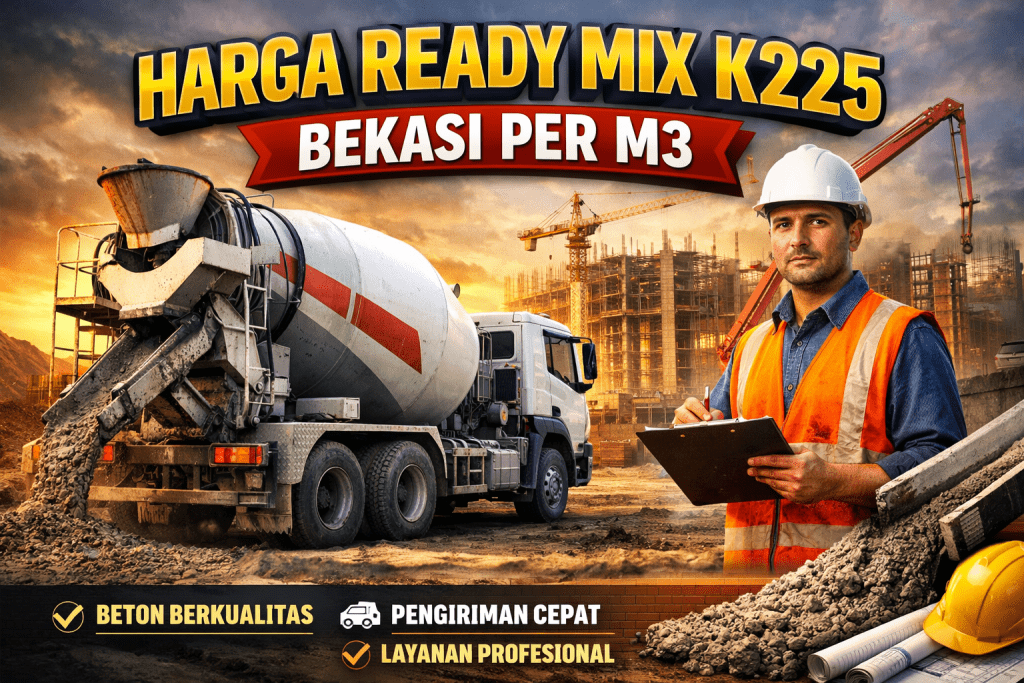 Harga Ready Mix K225 Bekasi 