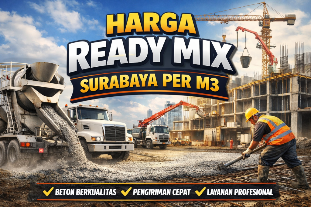 Harga Ready Mix Surabaya Per M3