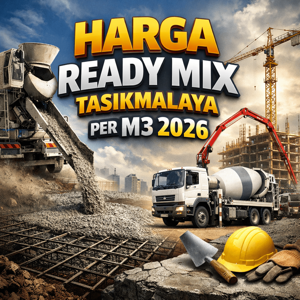 Harga Ready Mix Tasikmalaya
 per M3 2026