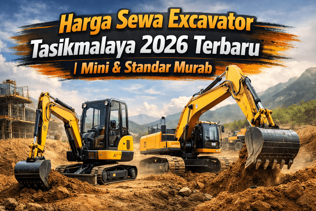 Harga Sewa Excavator Tasikmalaya 2026