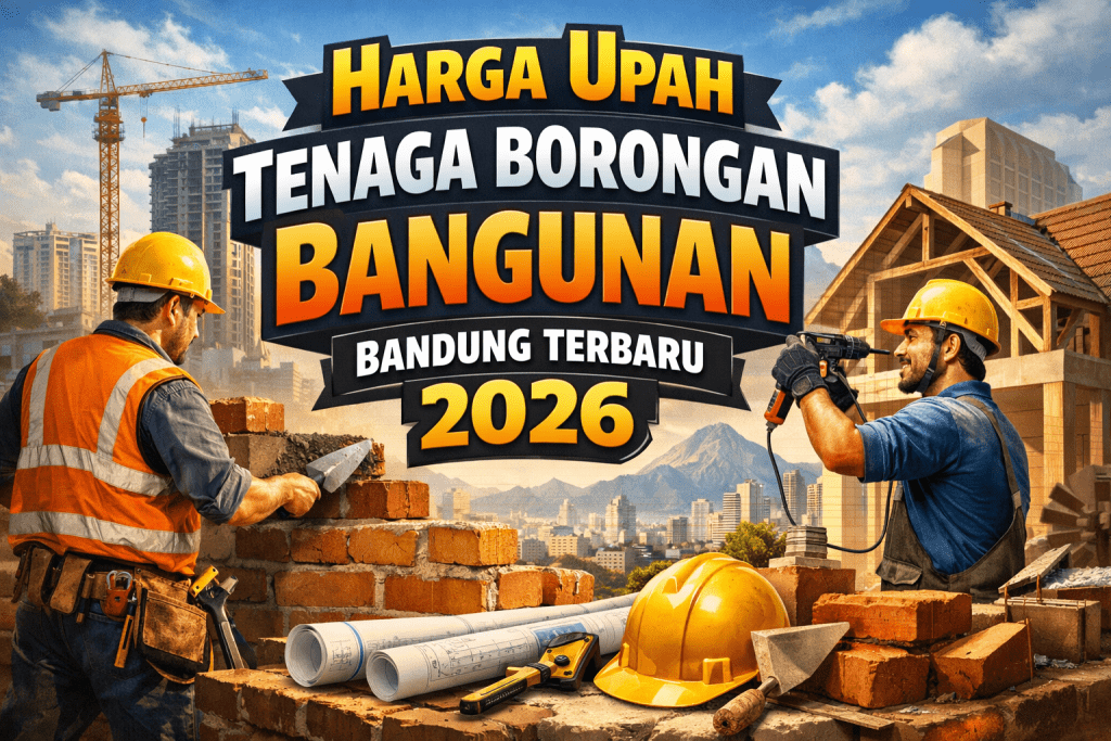 Harga Upah Tenaga Borongan Bangunan Bandung