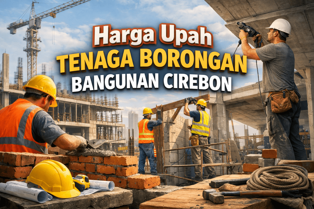 Harga Upah Tenaga Borongan Bangunan Cirebon