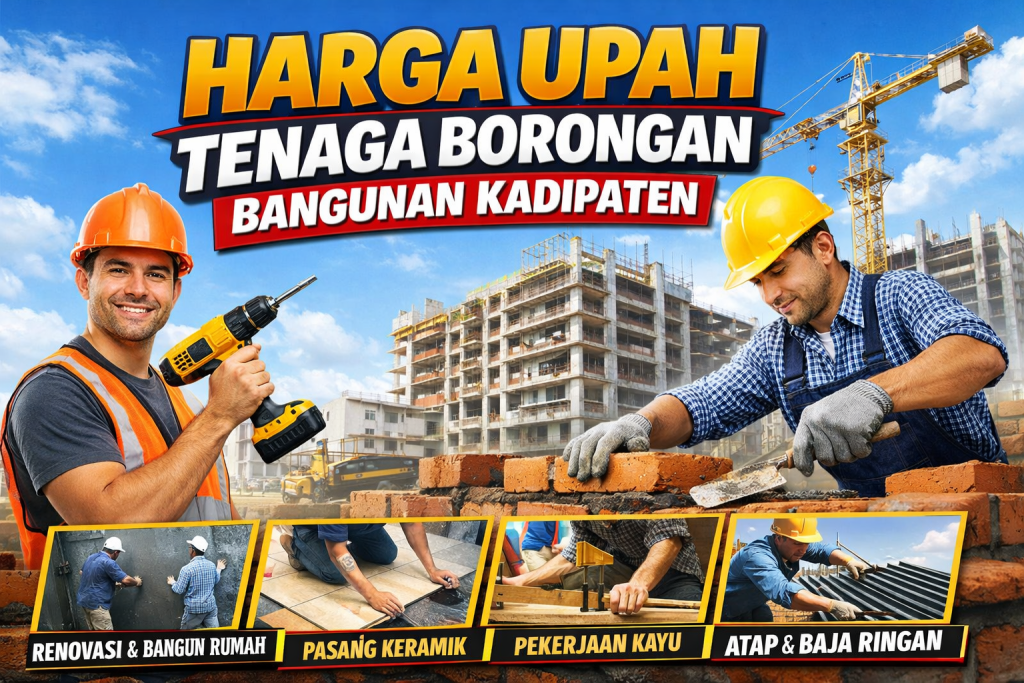 Harga Upah Tenaga Borongan Bangunan Kadipaten