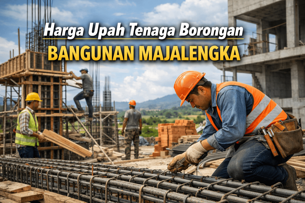 Harga Upah Tenaga Borongan Bangunan Majalengka