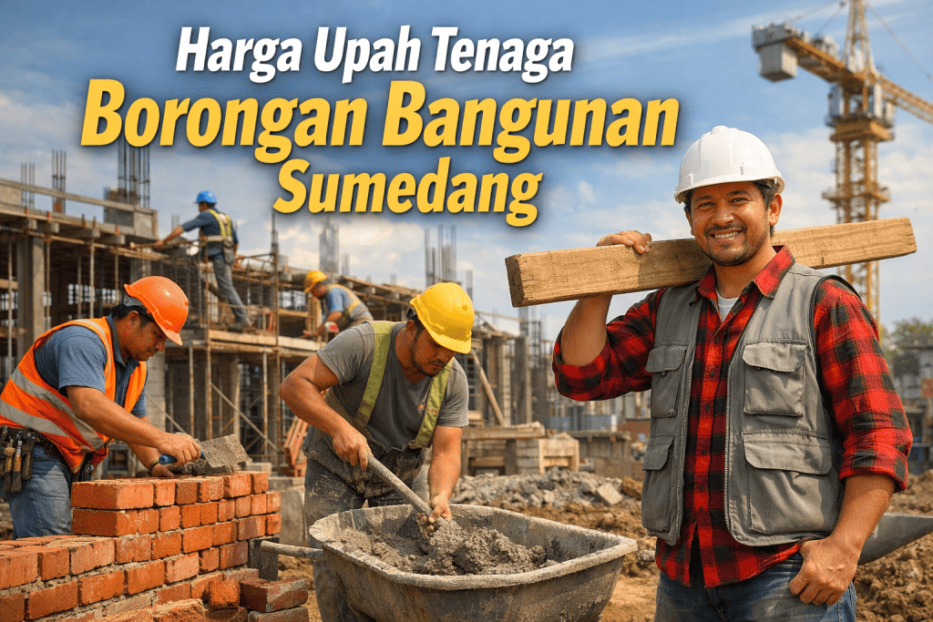 Harga Upah Tenaga Borongan Bangunan Sumedang