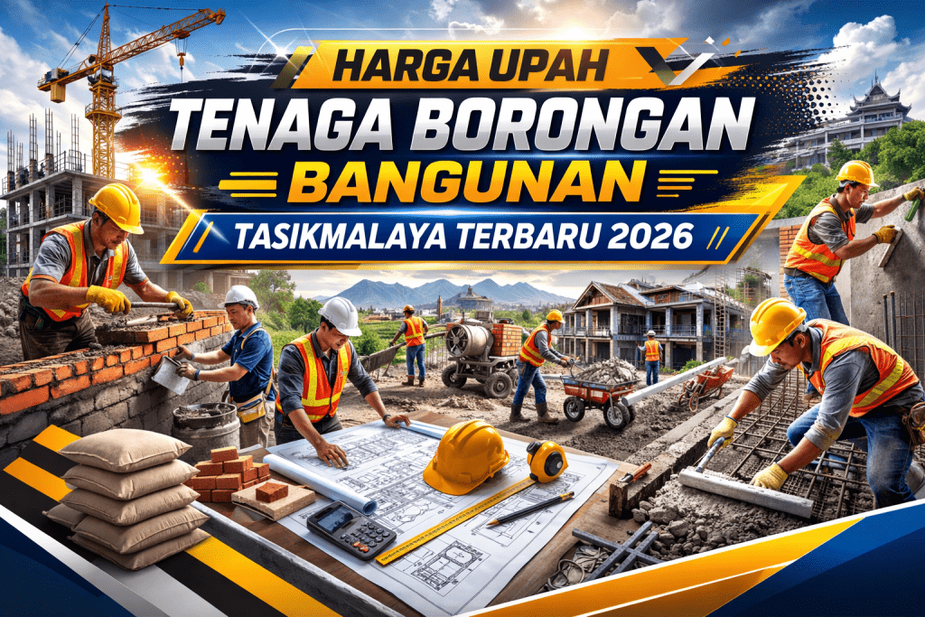 Harga Upah Tenaga Borongan Bangunan Tasikmalaya