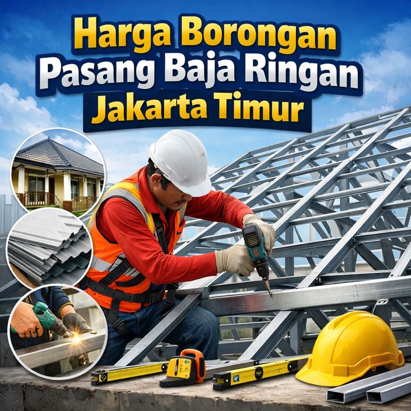 Harga Borongan Pasang Baja Ringan Jakarta Timur