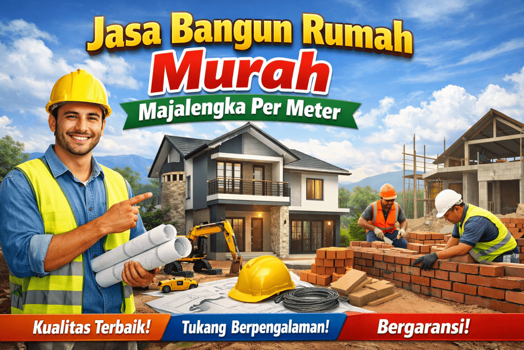 Jasa Bangun Rumah Murah Majalengka Per Meter