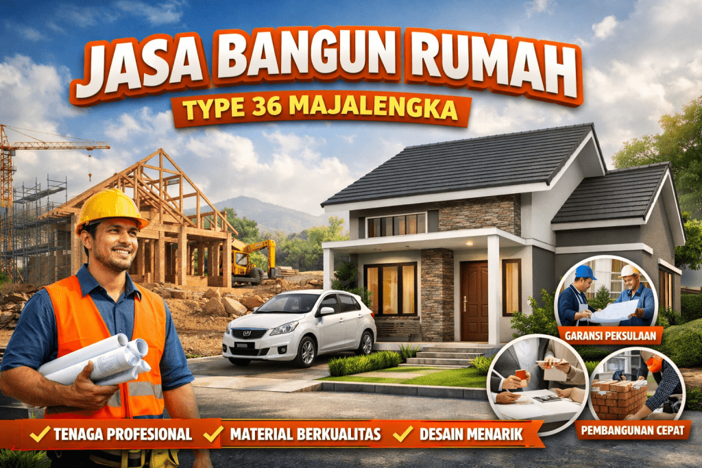 Jasa Bangun Rumah Type 36 Majalengka