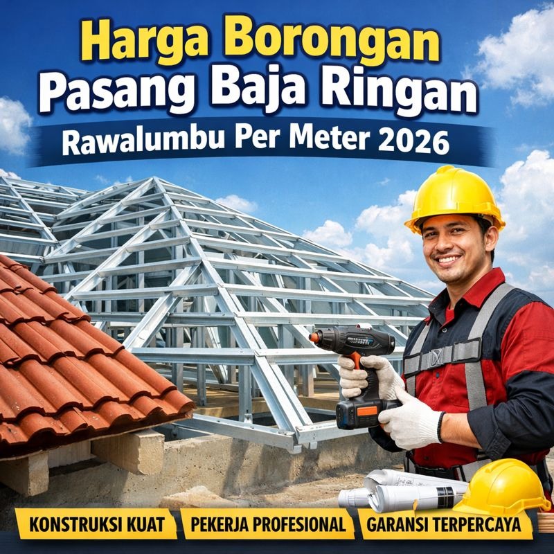 Harga Borongan Pasang Baja Ringan Rawalumbu