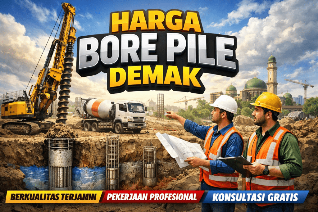 Harga Bore Pile Demak