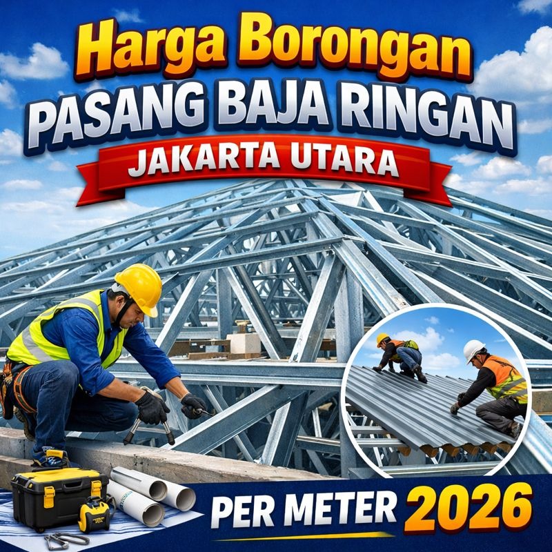 Harga Borongan Pasang Baja Ringan Jakarta Utara