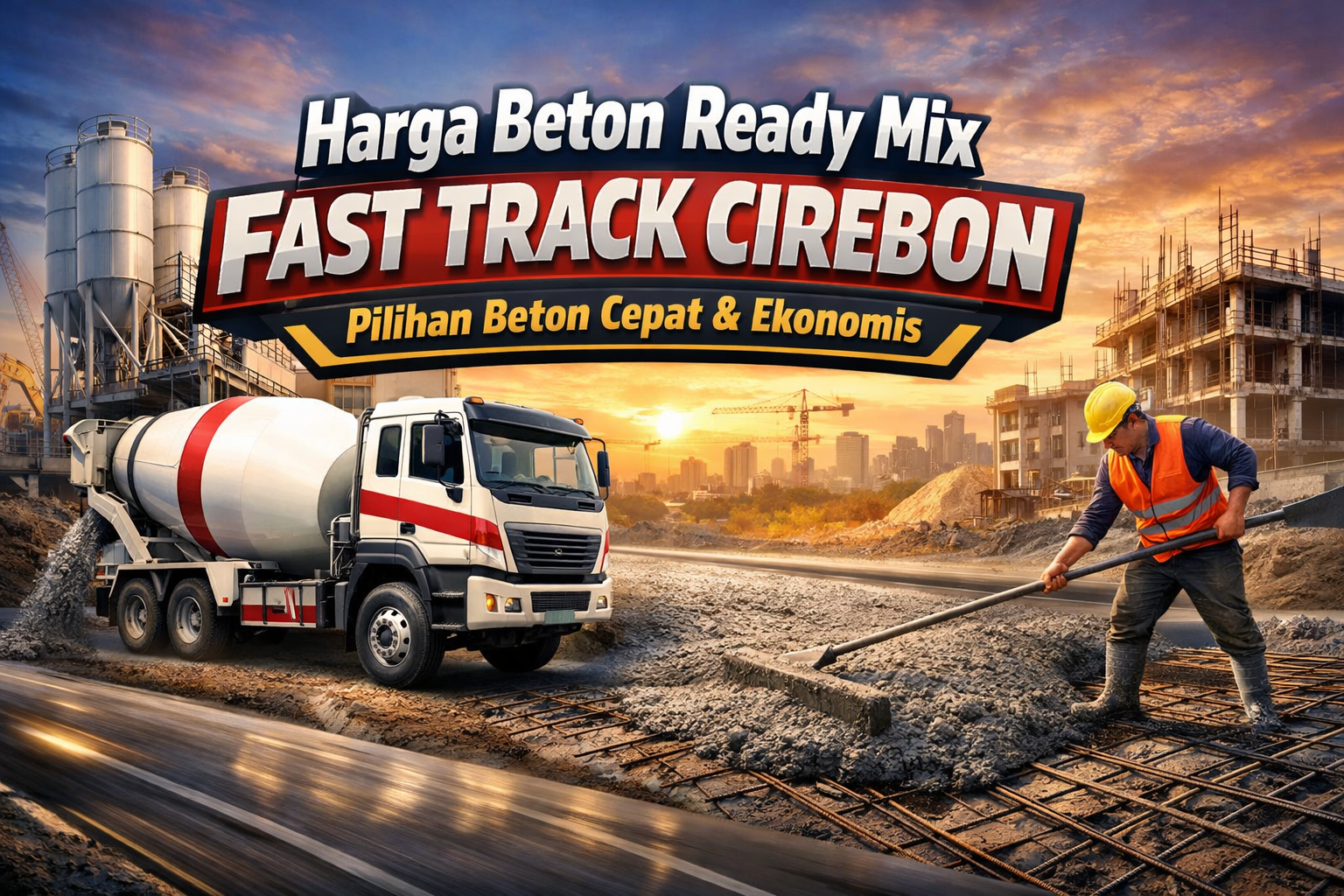 Harga Beton Ready Mix Fast Track Cirebon