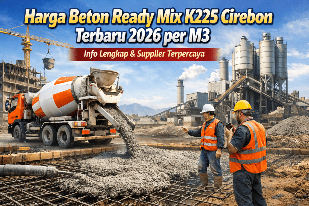 Harga Beton Ready Mix K225 Cirebon
