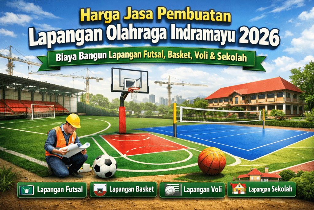 Harga Jasa Pembuatan Lapangan Olahraga Indramayu