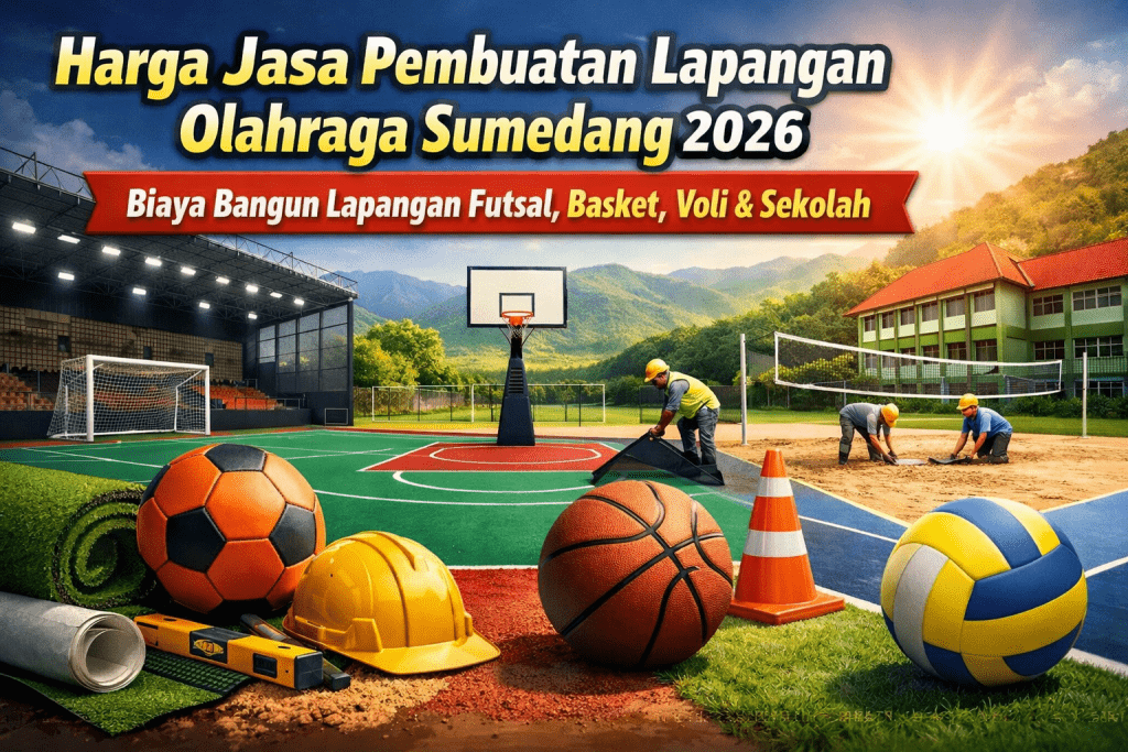 Harga Jasa Pembuatan Lapangan Olahraga Sumedang